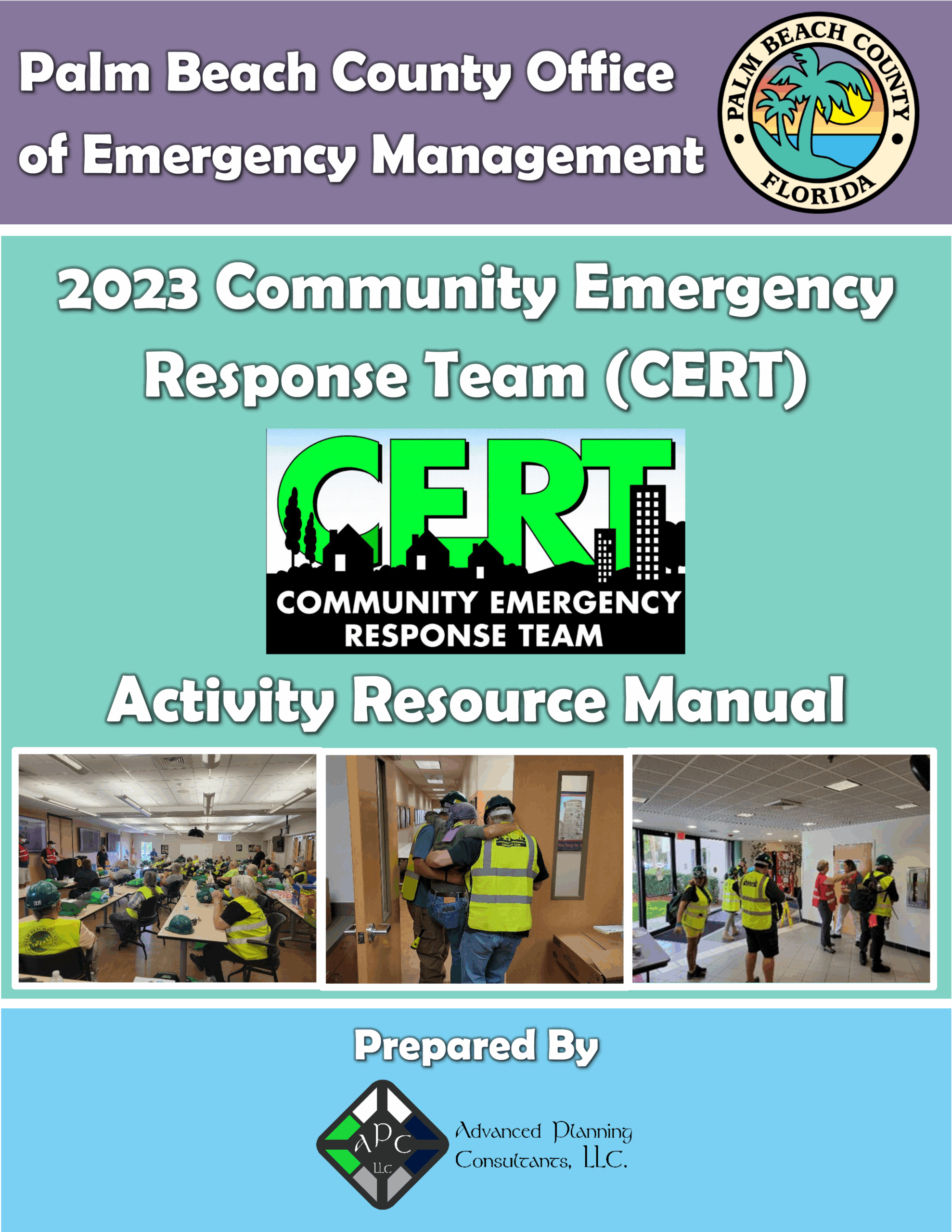 Palm Beach County: 2023 CERT Activity Resource Manual