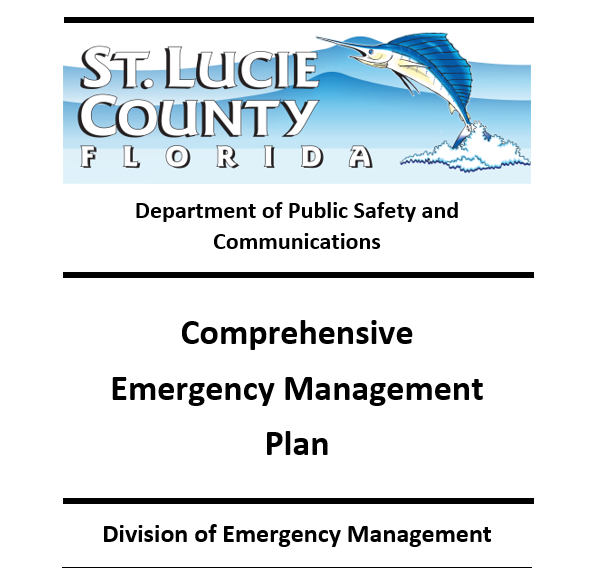 St. Lucie County Comprehensive Emergency Management Plan